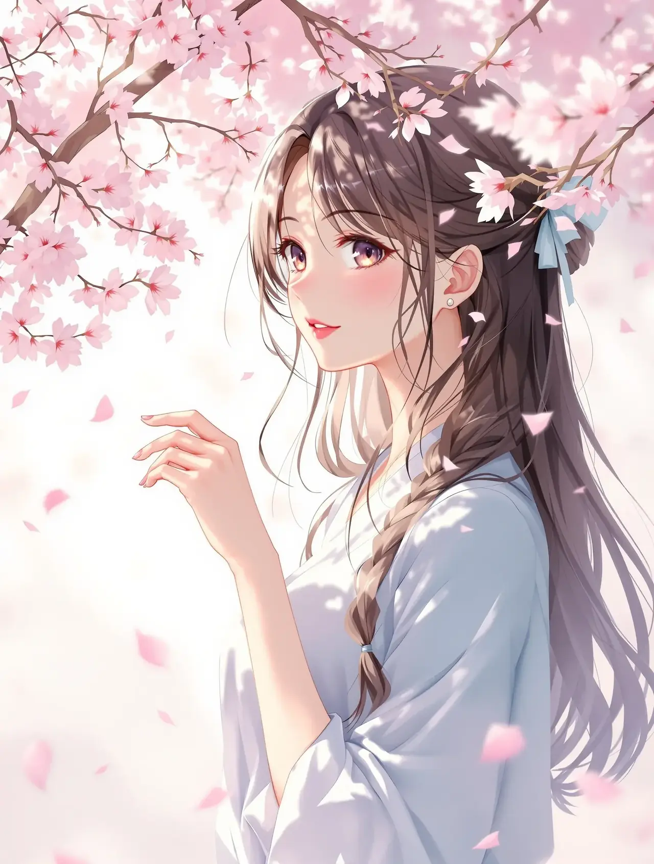 漫画《樱花树下》封面